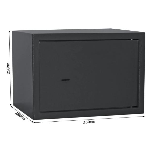 Rottner Möbeltresor Jupiter 3 Doppelbartschloss anthrazit T06449